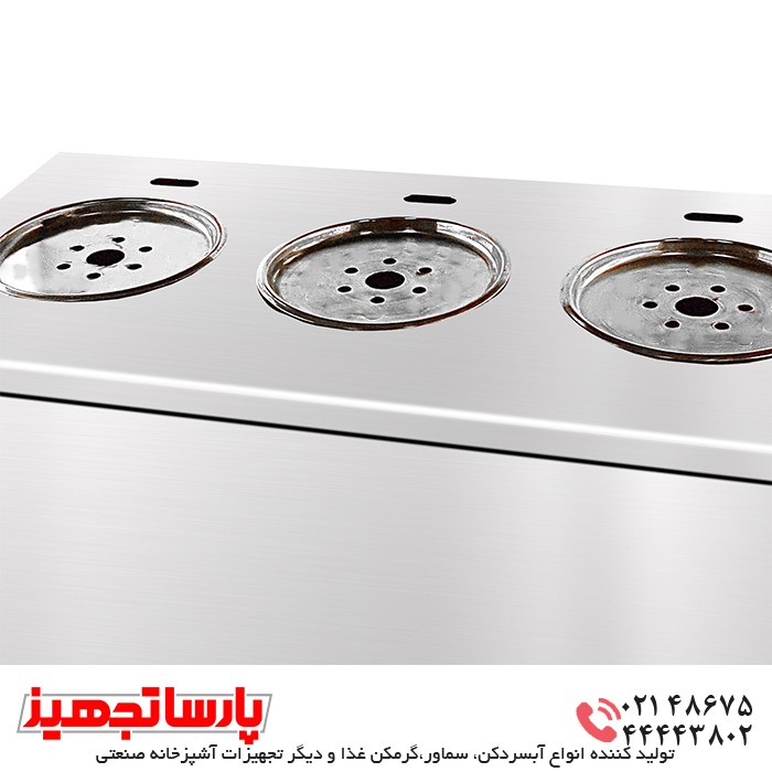 سماور گازی استیل 30 لیتری