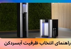 راهنمای انتخاب ظرفیت آبسردکن