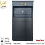 آبسردکن استیل سه شیر مشکی مدل 3BT