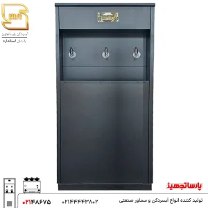 آبسردکن استیل سه شیر مشکی مدل 3BT