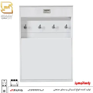 آبسردکن 4 شیره استیل سفید