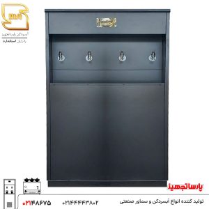 آبسردکن 4 شیر استیل مشکی مدل 4bt